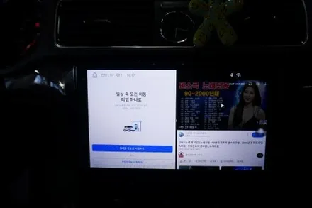 대구 폭스바겐 파사트 안드로이드올인원으로 카플레이. ahd후방카메라까지.