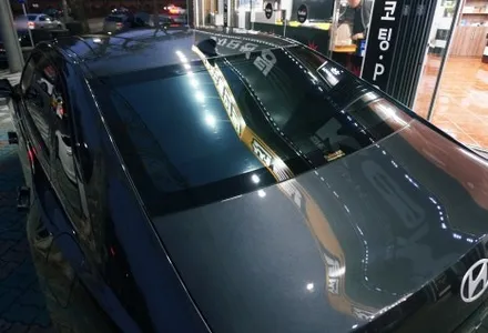 대구 경산 그랜GN7 신차패키지로 신차검수부터 최고 프리미엄 썬팅과 블랙박스. 유리막 코팅. 가죽코팅.