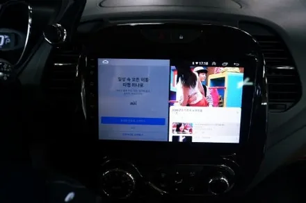 대구 QM3 블랙아웃은 안드로이드 올인원으로 해결.