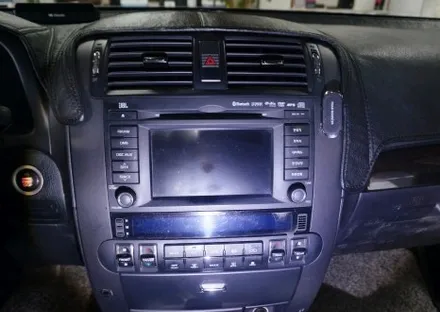 모하비 켈란 안드로이드 올인원. 12.3인치로 네비게이션 매립.