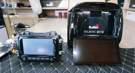 QM3 블랙아웃. 안드로이드올인원 교체.