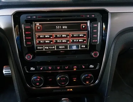 대구 폭스바겐 파사트 안드로이드올인원으로 카플레이. ahd후방카메라까지.