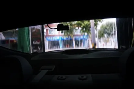 대구 더 뉴 아반떼 N라인 최고급 프리미엄 반사필름으로 썬팅 재시공.