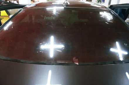 BMW 520d 썬팅 재시공.