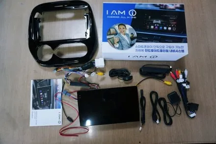 대구 경산 QM3 블랙아웃은 켈란 안드로이드올인원. 만도 2채널 블랙박스.
