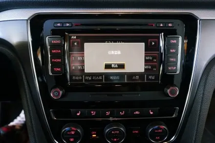 대구 폭스바겐 파사트 안드로이드올인원으로 카플레이. ahd후방카메라까지.