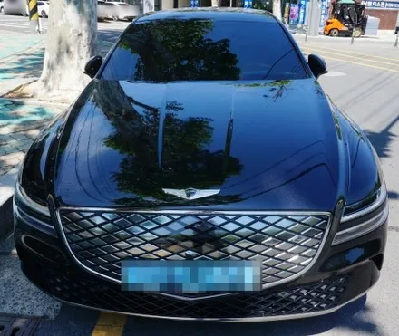 대구 경산 신형 G80 전면썬팅은 켈란 최고프리미엄 반사필름으로 하세요.