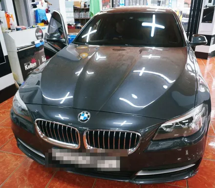 BMW 520d 썬팅 재시공.