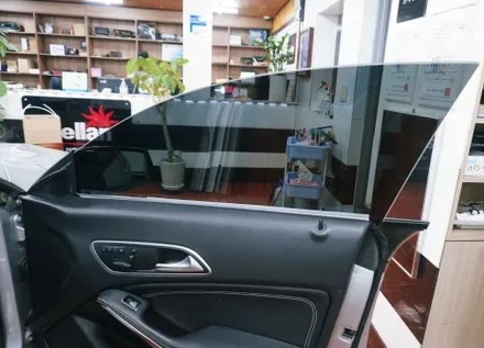 벤츠 CLA200 썬팅 재시공. 최고 가성비 필름 NC+.