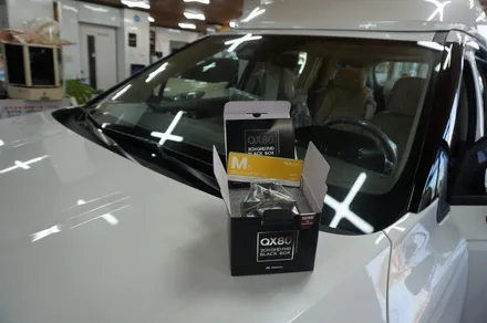기아 카니발 하이리무진 신차패키지.QX80 블랙박스.생활보호필름.