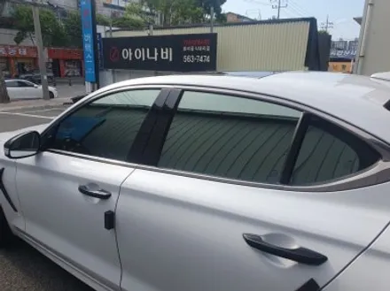 대구 달서구 제네시스 G70 로얄시리즈 701 반사필름 전체 재시공 [ 아이나비본리점 / 에이블 오토]