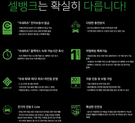 대구 달서구 아우디 A8 아이나비 QXD MEGA 2 4채널 블랙박스 + 셀뱅크 E-100 보조배터리 장착