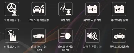 대구 올뉴K7 마이키 프리미엄 경보기로 내 차에도 오토 도어와 원격시동이?!!
