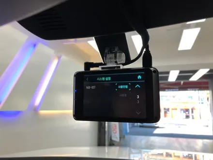 대구 팰리세이드 화이트 크림과 아이나비 QXD1500 + NB-IOT의 만남