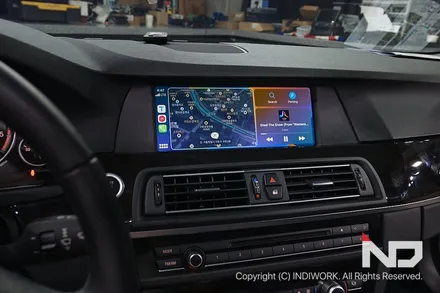 BMW520D(F10) 순정 내비게이션 포기 ,애플 카플레이 겟 !  안드로이드 오토 겟! / 서울 구로구 구로동