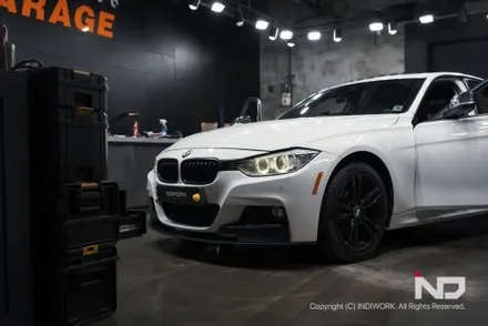 BMW3시리즈 (F30) 10.2인치 터치 카플레이&안드로이드오토 모니터 빌드 UP!! / 서울 구로구 구로동