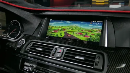 2015 BMW5 F10 안드로이드 셋탑 M2C-100IW 역시 정전식 멀티치 패널 적용 ! / 서울 구로구 구로동