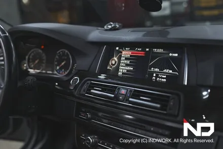 2015년식 BMW F10 NBT 순정조작방식 카플레이&안드로이드오토 빌드업 / 서울 구로구 구로동