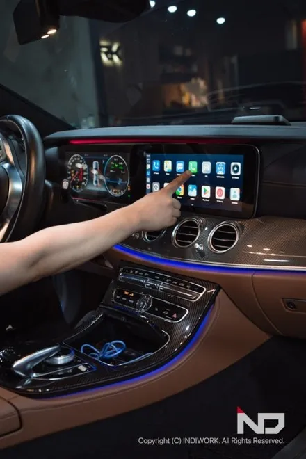 벤츠 E300 W213 카링킷프로2 에어터치&정전터치 컨트롤 빌드업 ! / 서울 구로구 구로동