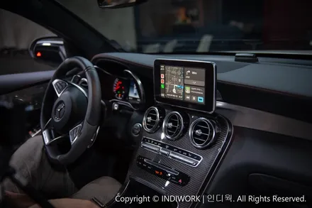 벤츠 애플카플레이 & 안드로이드 오토 빌드업 For  GLC43AMG / 서울 구로구 구로동