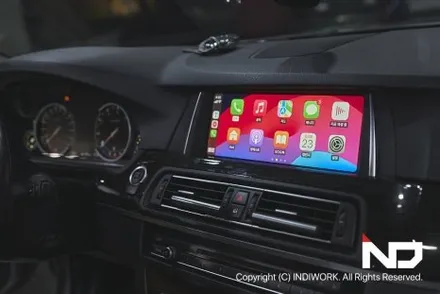2015년식 BMW F10 NBT 순정조작방식 카플레이&안드로이드오토 빌드업 / 서울 구로구 구로동