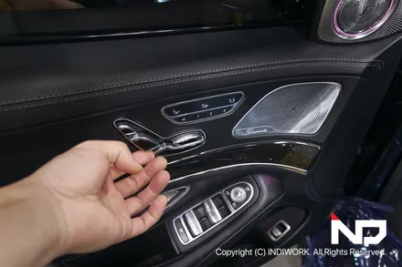 메르세데스 벤츠 S63AMG BITURBO 4MATIC  애플카플레이 빌드업 ! / 서울 구로구 구로동
