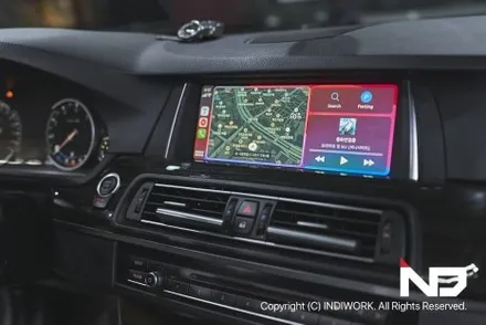 2015년식 BMW F10 NBT 순정조작방식 카플레이&안드로이드오토 빌드업 / 서울 구로구 구로동