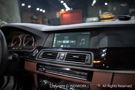 1,280*480 풀디지털,풀해상도, 정비율 BMW F10 CIC 애플카플레이 빌드업 !! / 서울 구로구 구로동