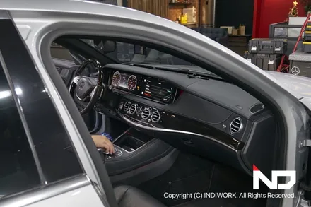 애플카플레이 시공 2015 BENZ S-CLASS(W222) / 서울 구로구 구로동