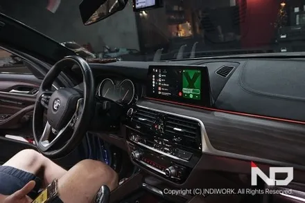 BMW G30 530d 안드로이드폰 유저를 위한 안드로이드 오토 빌드업 ! / 서울 구로구 구로동