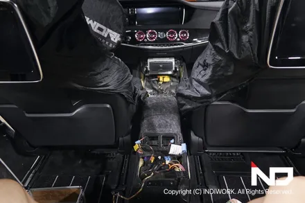 메르세데스 벤츠 S63AMG BITURBO 4MATIC  애플카플레이 빌드업 ! / 서울 구로구 구로동