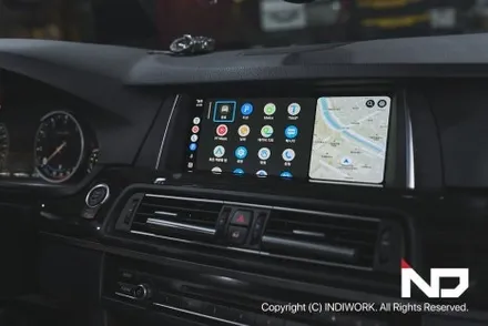 2015년식 BMW F10 NBT 순정조작방식 카플레이&안드로이드오토 빌드업 / 서울 구로구 구로동