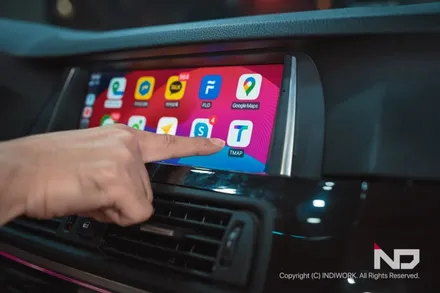 BMW F10 NBT HU , 터치 카플레이&안드로이드 오토  모니터 빌드업 ! / 서울 구로구 구로동