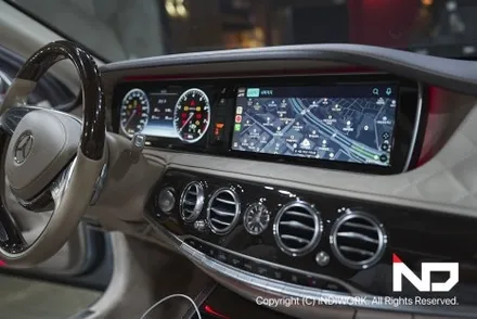 벤츠 W222 마이바흐 S600 에 카플레이&안드로이드오토 빌드 업 ! / 서울 구로구 구로동