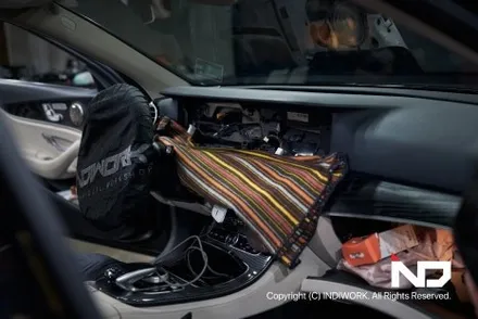 벤츠 W213 E220d , 카링킷프로 터치 셋업  by 에어터치 인터페이스 & 정전터치패널 / 서울 구로구 구로동