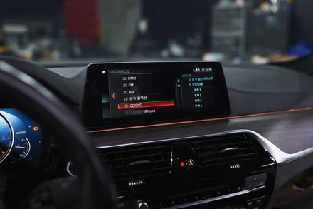 2018년식 BMW G30 ,  안드로이드 오토를 사용하려면 ? / 서울 구로구 구로동