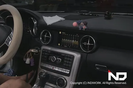 2012 벤츠 SLK 컨버터블 NTG4.5 아이폰 카플레이 시공 / 서울 구로구 구로동