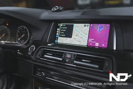 2015년식 BMW F10 NBT 순정조작방식 카플레이&안드로이드오토 빌드업 / 서울 구로구 구로동