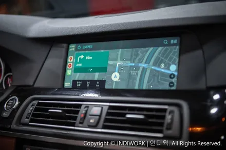 1,280*480 풀디지털,풀해상도, 정비율 BMW F10 CIC 애플카플레이 빌드업 !! / 서울 구로구 구로동