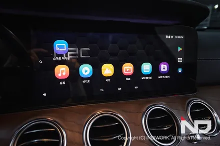 벤츠 E클래스 W213에서 순정모니터를 안드로이드로 사용 차량용 CAR PC M2C-200A-PLUS / 서울 구로구 구로동