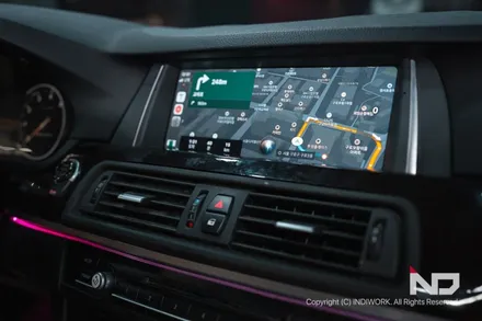 BMW F10 NBT HU , 터치 카플레이&안드로이드 오토  모니터 빌드업 ! / 서울 구로구 구로동