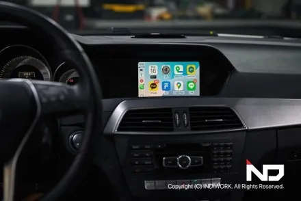 2014 벤츠 W204 C클래스 부활 무선 카플레이/안드로이드 오토 장착 (feat. SCB-NTG4.5-X 인터페이스) / 서울 구로구 구로동