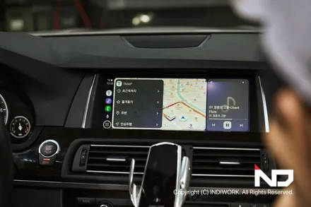 선택은 분명 해졌습니다.  2015년식 BMW528i F10 무선 안드로이드오토& 무선 카플레이 빌드업 ! / 서울 구로구 구로동