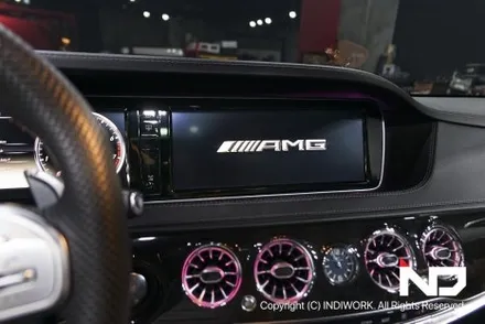 메르세데스 벤츠 S63AMG BITURBO 4MATIC  애플카플레이 빌드업 ! / 서울 구로구 구로동