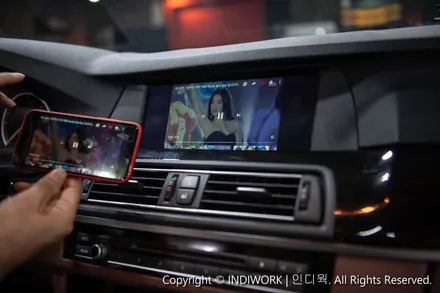 1,280*480 풀디지털,풀해상도, 정비율 BMW F10 CIC 애플카플레이 빌드업 !! / 서울 구로구 구로동