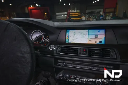 2011 BMW 520D F10 순정훼손없는 애플카플레이 시공 티맵,카카오네비 사용 / 서울 구로구 구로동