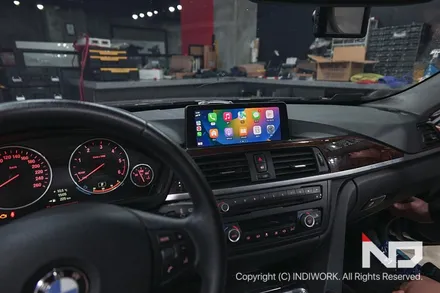 BMW 2013 320d F30 애플카플레이 빌드업 원래 차량시스템 훼손없이 시공됩니다. / 서울 구로구 구로동