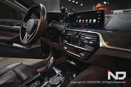 2018 BMW 530D G30에 M2C-200Plus 안드로이드 고해상도 설치. / 서울 구로구 구로동