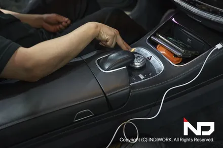 메르세데스 벤츠 S63AMG BITURBO 4MATIC  애플카플레이 빌드업 ! / 서울 구로구 구로동