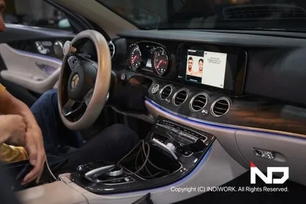벤츠 W213 E220d , 카링킷프로 터치 셋업  by 에어터치 인터페이스 & 정전터치패널 / 서울 구로구 구로동